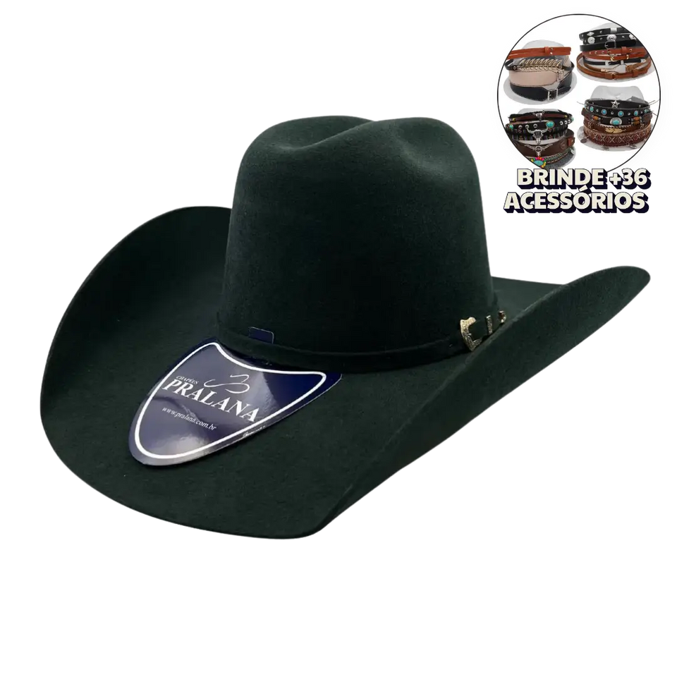 Chapéu Pralana Arena New Lã Verde Musgo