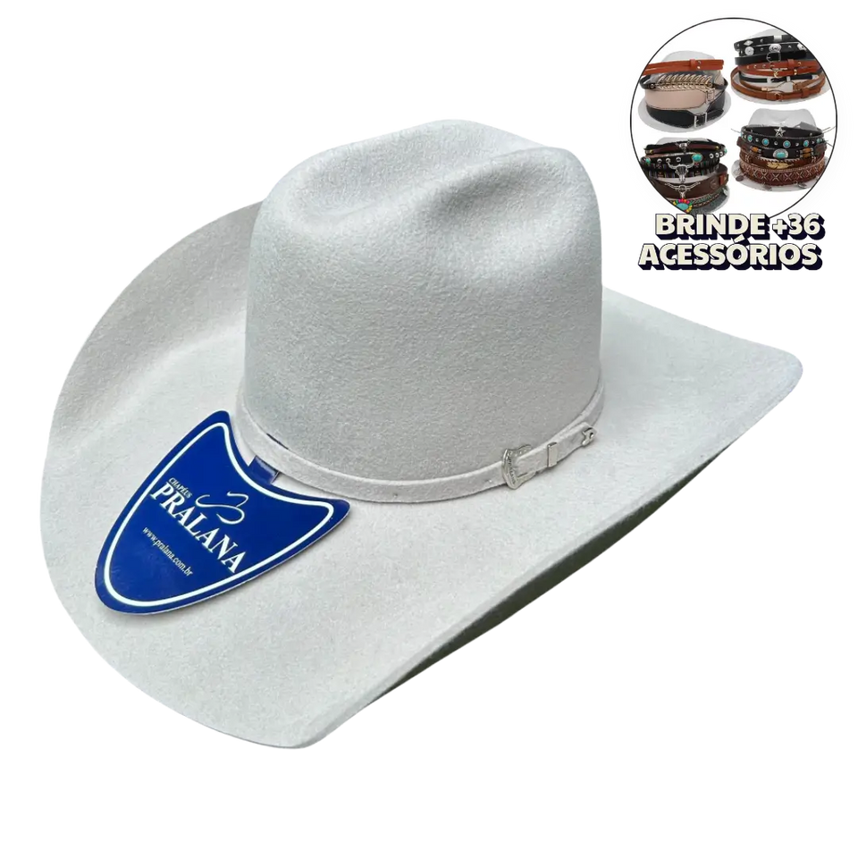 Chapéu Pralana Arena Felt Lã Gelo